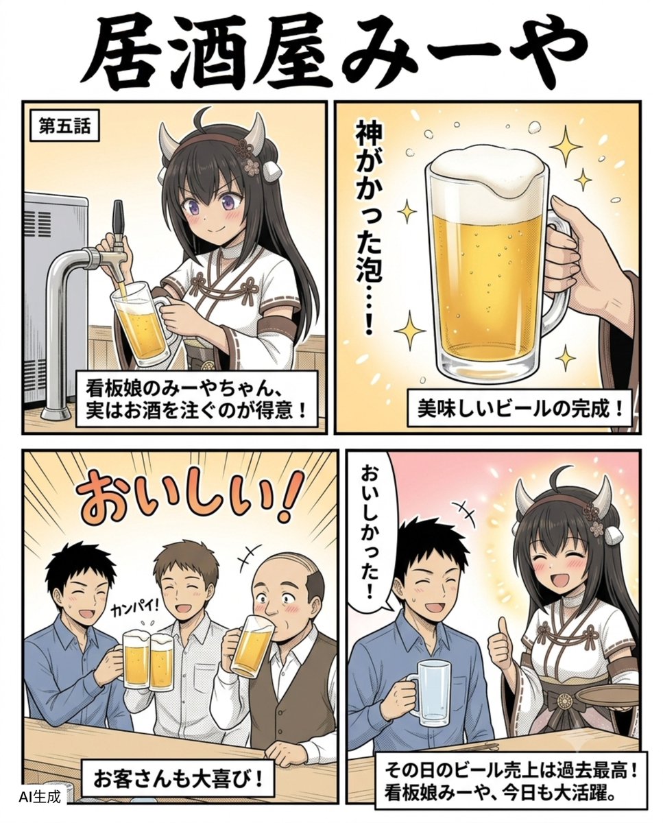 Meya0283's tweet photo. ビール入れるのほんとに上手ですよ😊

#居酒屋みーや
#VTuber https://t.co/gVl1n2NvWl