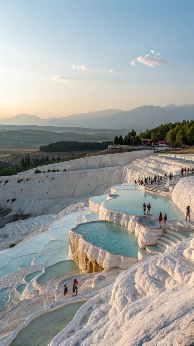 reminiscinbby's tweet photo. Pamukkale, Turkey https://t.co/lWvKe67GO1
