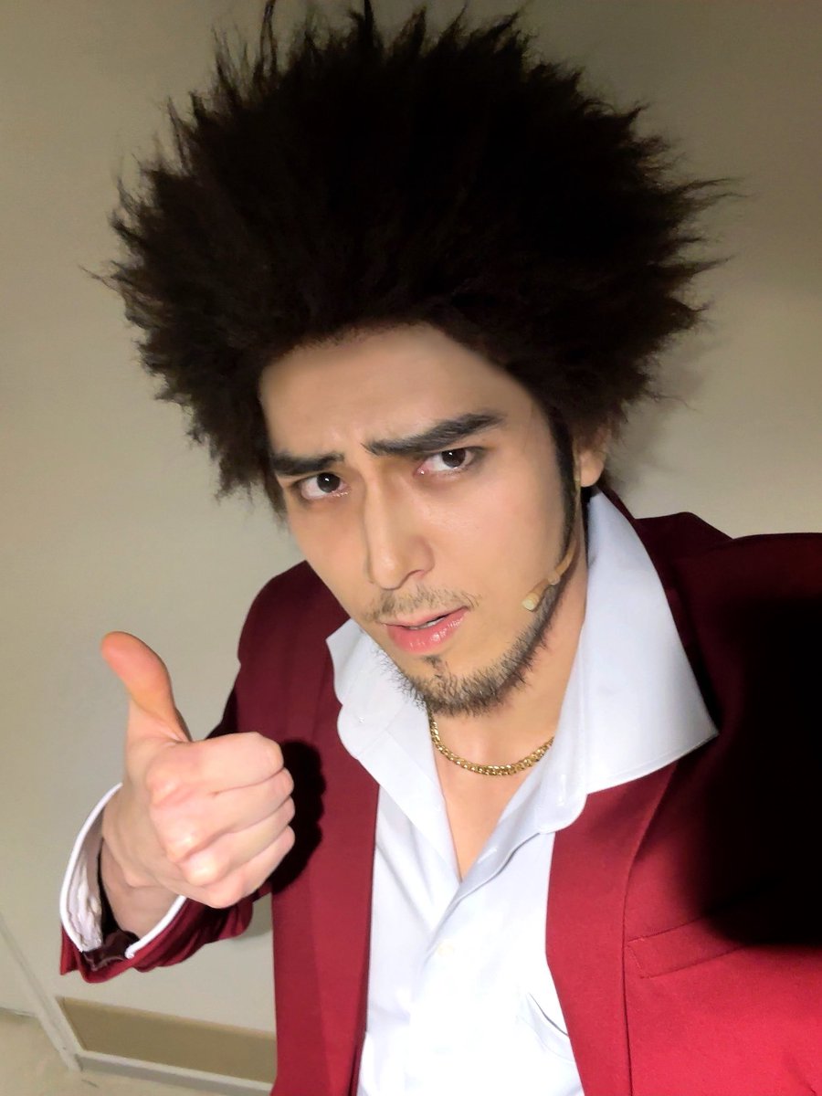 sho_kato_'s tweet photo. 舞台『龍が如く』
本日もありがとうございました！

横山さん！春日一番を生み出して下さりありがとうございます！

『龍が如く』シリーズ春日一番に魂を吹き込んで下さった、中谷さんに会えて嬉しかったです！

舞台！春日一番！加藤将！
千秋楽まで大切に演じさせて頂きます！

#龍が如く #春日一番 https://t.co/w9YaSVaVA7
