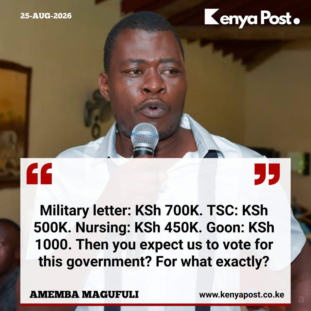 Kibet_bull's tweet photo. No way https://t.co/PNyPBInDxt