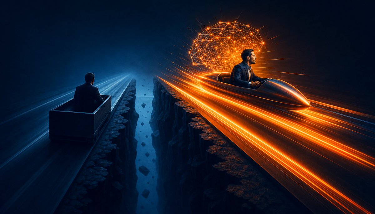 todd_creek's tweet photo. The gap between SMBs using AI and those watching is widening — fast.

Inaction isn't neutral. It's falling behind.

The businesses acting now will be the operational standard-setters in 3–5 years.

#AIAutomation #FutureOfWork #RockCreekPartners https://t.co/Lq9sdXR8eY