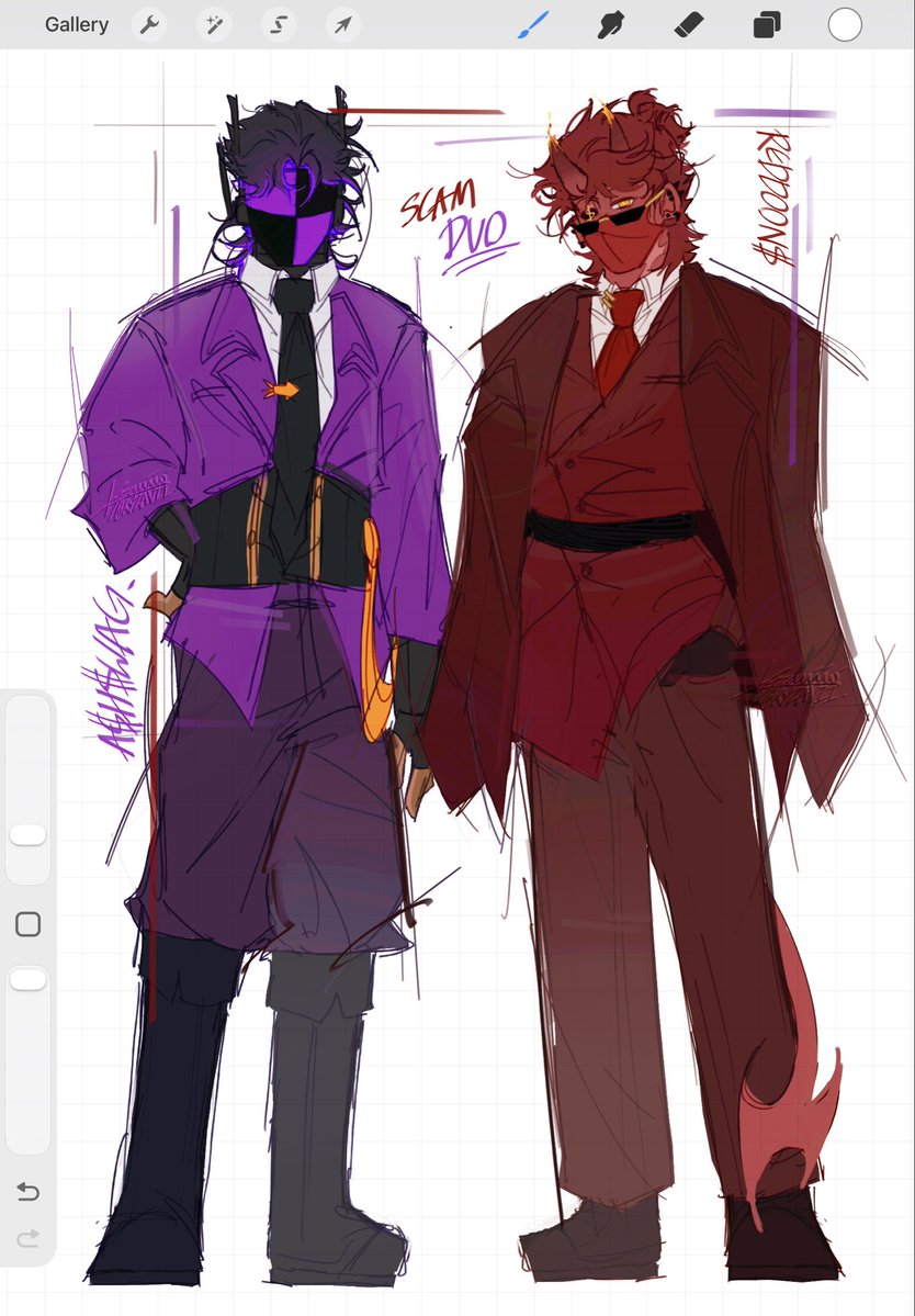 kyzavii's tweet photo. scam duo 🤔🤔🤔🤔🤔🤔🤔🤔🤔
#reddoonsfanart #ashswagfanart #reddoons #ashswag 
heavy req from Instagram qna box https://t.co/VNChkWAtcv