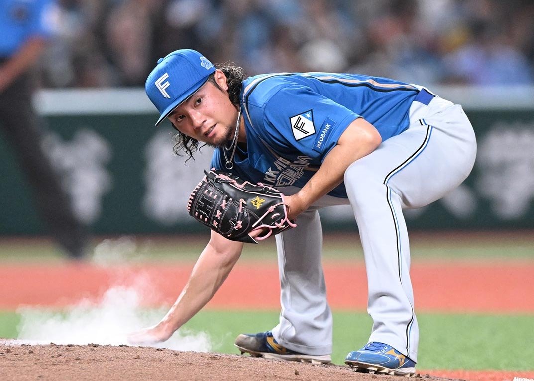 doshinsports's tweet photo. 伊藤大海　好投報われず９敗目　次回ローテ変更で９月１日のソフトバンク戦は回避へ | 道新スポーツ | DOSHIN SPORTS https://t.co/XMLoL7FXO9 @doshinsportsより #lovefighters https://t.co/1QsroR3kKb