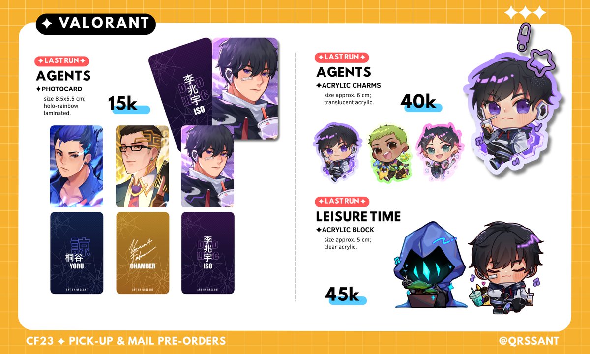 qrssant's tweet photo. [🔁&amp;💙] 
#cf23 #comifuro23 preorder is open! ✨

🛒 PICK UP BOTH DAYS AND MAIL ORDER
📅 25 AUG  — 2 SEP 26

✨ffvii ✦ ffxiv ✦ devil may cry ✦ league of legends ✦ valorant ✦ zzz ✦ hsr✦ pokemon ✦ sdv ✦ tbhx ✦ tkrb ✦ tgaa

(1/3)
🔗&amp;more info below!
#cf23catalogue https://t.co/b8y0lYwCbe