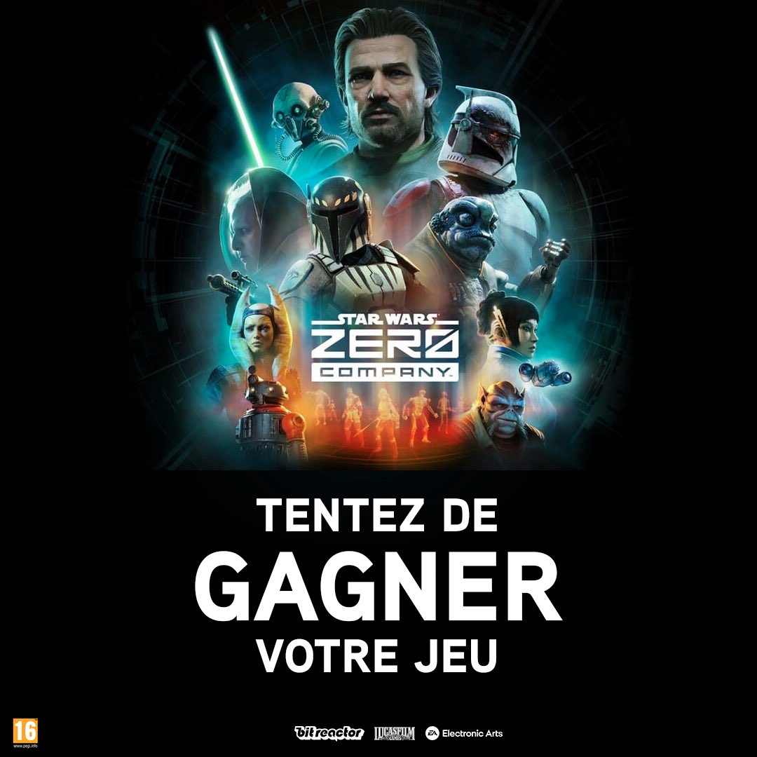 Micromania_Fr's tweet photo. Rendez-vous jeudi pour la sortie de Star Wars Zero Company , un Star Wars à la sauce X-Com 🤩 Tentez votre chance et gagnez un jeu dématérialisé ⤵️

🌌 Like⁣⁣⁣, RT &amp; Follow @Micromania_Fr
🌌 Mentionne en réponse un ami avec #MicromaniaStarWars 

Tirage au sort dans 7 jours https://t.co/dBFkFqDuTr