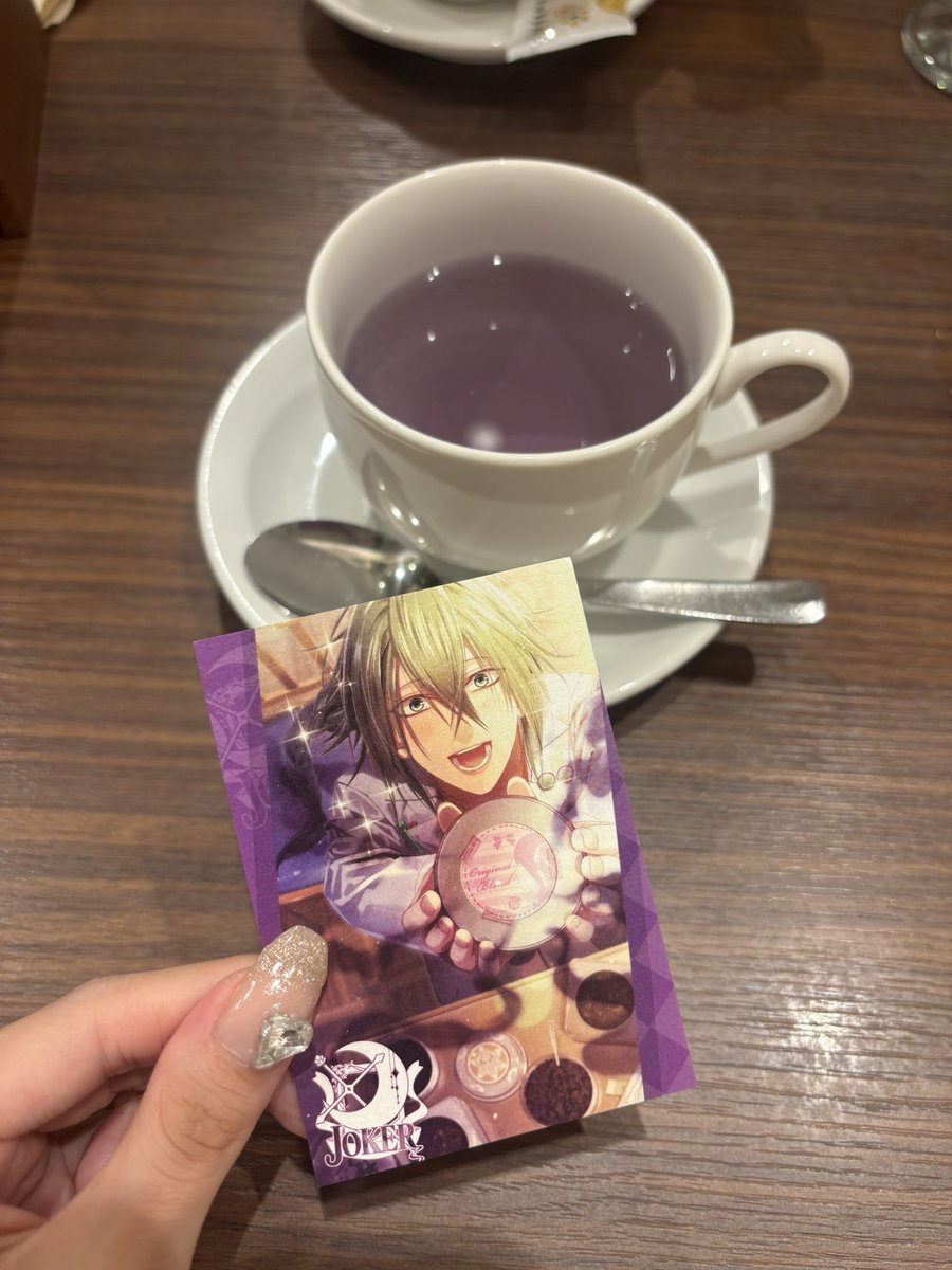 umi__mi_cha's tweet photo. 8月25日🃏💜☕️ https://t.co/OcTfPrJonK