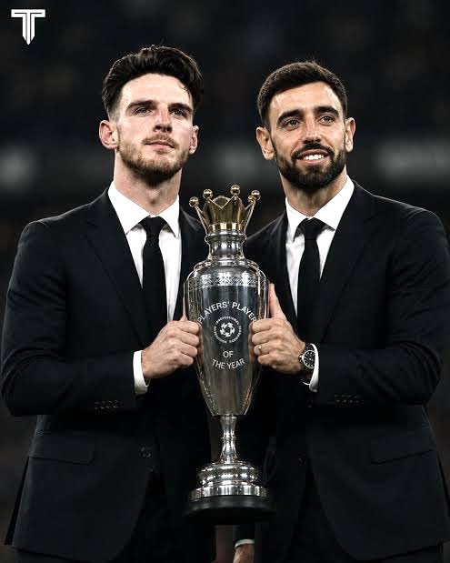 ArsenalChizzy_'s tweet photo. 🚨Roy keane on the PFA Player of the Year debate**

Reporter 🗣️ Roy, Bruno Fernandes is the favourite to win the PFA Players’ Player of the Year tonight. Do you think he deserves it over Arsenal’s Declan Rice?

Roy keane 🗣️“I’m going to say something that might upset a few people. If Declan Rice doesn’t win this award, then I genuinely don’t know what the players are voting for.

“Bruno has had an excellent season, nobody can deny that. His numbers have been outstanding and he has already picked up individual awards. But football is not just about statistics.

“Declan Rice helped Arsenal win the Premier League. He was one of the most important players in that team, week after week, and when Arsenal needed someone to take responsibility, he was there.

“People will point to Bruno’s assists and say that settles the argument. No. If we’re going down that road, then we might as well give every award to whoever has the biggest numbers.

“This is the **Players’ Player of the Year**. So the question should be simple: who had the biggest influence on his team’s season?

“For me, it’s Declan Rice.

“And if Bruno wins tonight, I’m not going to say he had a bad season. But I will say this, Arsenal fans will have every right to feel Rice was overlooked.”

Reporter 🗣️ So you're saying Bruno winning would be controversial?

Roy keane 🗣️“Absolutely. Especially when you consider Arsenal won the league and have three players on the shortlist. If Rice doesn’t win, people are going to ask serious questions about how the voting was decided.”

🚨 PFA award tonight: Bruno Fernandes or Declan Rice?**

**Who deserves it? 👀**