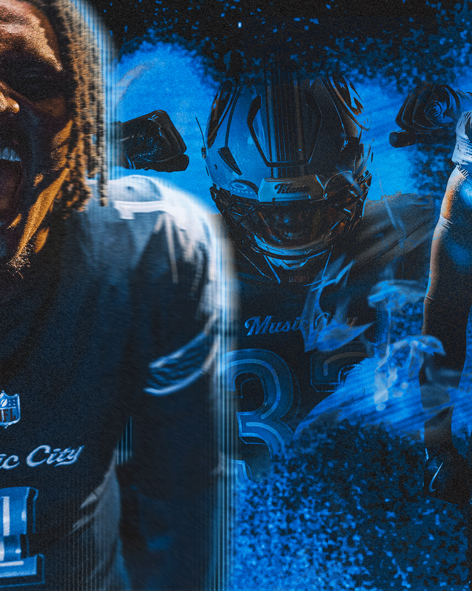 Titans's tweet photo. Under the Music City lights https://t.co/k0Z86XZzVi