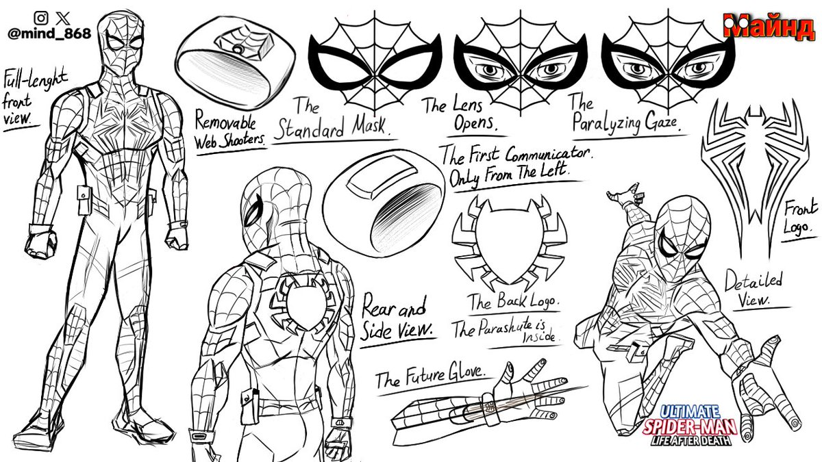 Mind_868's tweet photo. Costume changes. The test is in the city.
#spiderman #ultimatespiderman https://t.co/vEbenkO4nP