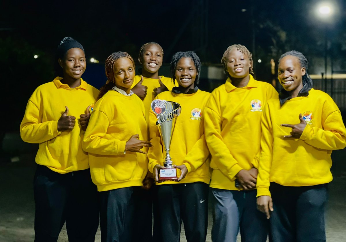 USSSAOnline's tweet photo. FEASSA Games 2026: Meet Uganda’s Gold Medallists 🇺🇬🥇

Seroma Christian High School- Baksetball 3x3 Girls 

#FEASSAGames2026 https://t.co/IKPt89NBvq