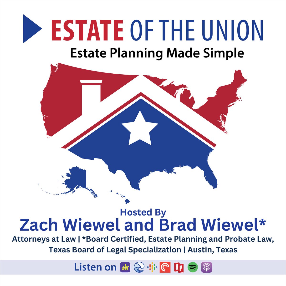 TexasTrustLaw's tweet photo. The Estate of The Union Podcast – Probate Challenges Facing Texas Blended Families is out now. 

New spouse. Old will. That combo can quietly cut your kids out of everything — or hand your money to an ex. Here's how to fix it. #TexasTrustLaw 
https://t.co/Xz57PAgUBC https://t.co/vdMYQCRrAJ