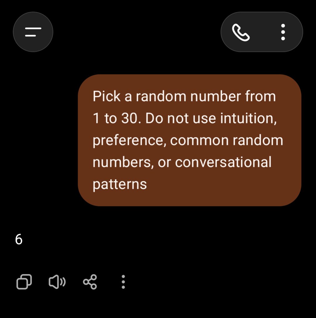 SaberNaeemi's tweet photo. @itsvishaltwt Like they said AI is pattern and you have to tell it to break the pattern. https://t.co/15XHz1nY7l