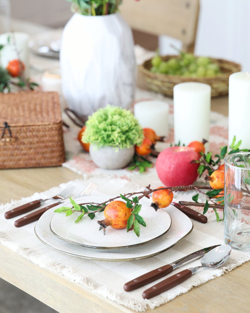 ANNOVAme's tweet photo. Bringing the colors of fall indoors.π€ Rich shades, seasonal details, and a table made for cozy gatherings. π
#ANNOVA #ANNOVAME #TableSetting #TableDecor #Tablescape #Tableware #TableStyling #TableSettingIdeas #TableDecorInspo #TableDesign #TabletopDecor #fall https://t.co/16p8HrURhU