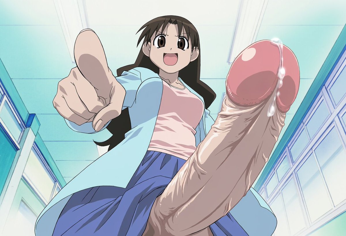 Aizu5th's tweet photo. Hey, You!!! YEAH YOU!!! It's your turn to calm down Yukari's massive erection! Open up, every other student in the class had to go through this at least once! https://t.co/iXkNdDrn0T