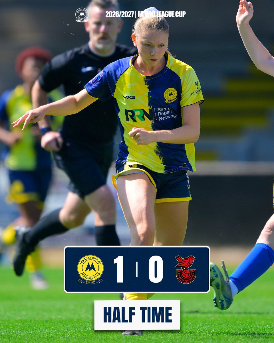 TUFC1899's tweet photo. β±οΈ HT | United's women are ahead at the break.
π» Listen LIVE: https://t.co/NiVUnc2fMm
#tufc | #TORBRI https://t.co/7yacyLEtgu