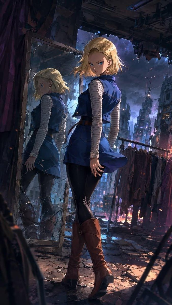 SuperPaddock's tweet photo. Android 18. Pure android power &amp; iconic style. ⚡🤖✨

Double lockscreen wallpaper drop for your phone!
Which one are you keeping: Left or Right? 🍿

#Android18 #DragonBall #DragonBallZ #DBZ #AnimeWallpaper #HDWallpaper https://t.co/6Fv3jnrwH7