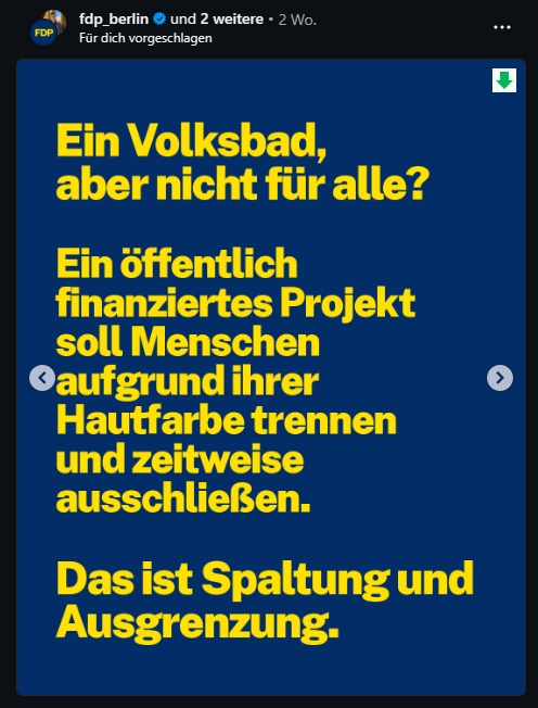 t4mike_berlin's tweet photo. Wahlwerbung der #noFDP Berlin:
Hey, Faschos & Zios, wenn ihr Rassisten wollt, braucht ihr nicht die AfD wählen" 🤡
#ZeitZumSteckerZiehen https://t.co/XmQv1G8D5e