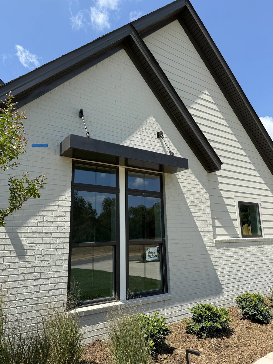 AOCGInc's tweet photo. The work speaks for itself at McCoy Farm. 🔥

Our Charlotte roofing and metal teams delivered the complete package for Pulte’s model home — roofing, a standout metal porch, and awning — all executed with the skill, precision, and craftsmanship our teams are known for. https://t.co/zBwGsPbyMA