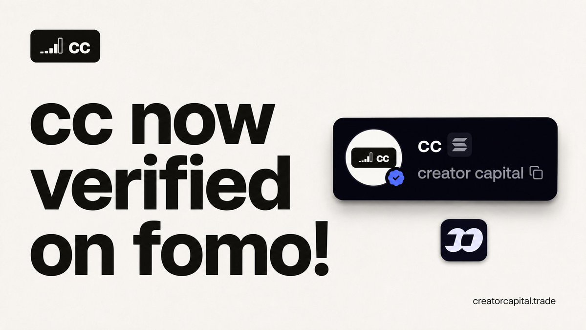 creatorcapitalx's tweet photo. 🫡 @fomo https://t.co/iRyY3bxpXA