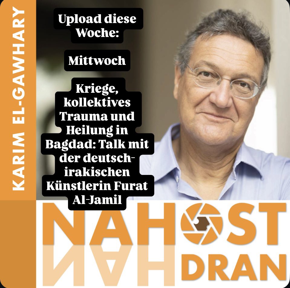 Gawhary's tweet photo. Ich war ein paar Tage in #Bagdad. Dabei habe ich u.a. diesen Podcast aufgenommen mit der wunderbaren Furat Al-Jamil. Ab morgen: https://t.co/xcbHzDIoHG https://t.co/sEaTUUd75k