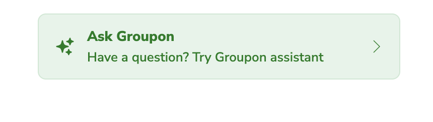 GrouponIR's tweet photo. Per @czyolotrader's Q: As an example of how we are seeing AI as a new distribution opportunity, head to this great spa deal (https://t.co/NBPAnLoL0T) at Hotel Saint Louis, and click on the “Ask Groupon” AI assistant to the bottom right of "What Customers Loved” https://t.co/PJjoNVcPt8