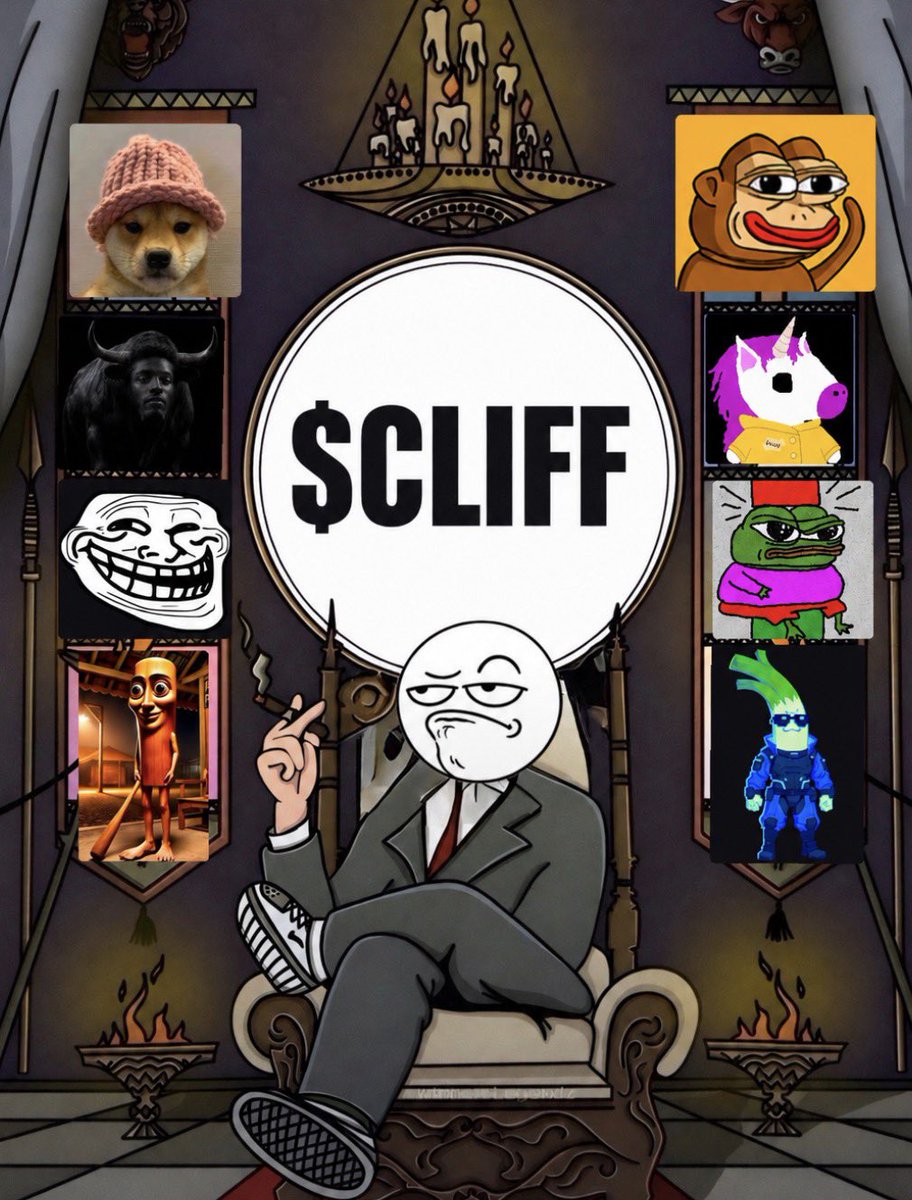 CLIFFonsol1's tweet photo. @MrWhale This God Candle will come for $CLIFF. 📈
Community is working strong‼️

Come take a look bro.👀
A new CULT has born‼️📢

CA:

8r91bsFzz2DKCZyaAqx3Ko5NS8PTwHV4FNeEWEB8pump

$CLIFF https://t.co/6p4gm8xz41