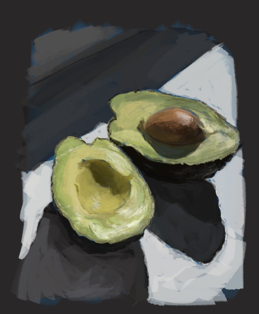 Bedsheet_Dog's tweet photo. 🥑study  
#studydrawing #procreate #digitalart #studypainting #studyart https://t.co/vnpuc1cIE3