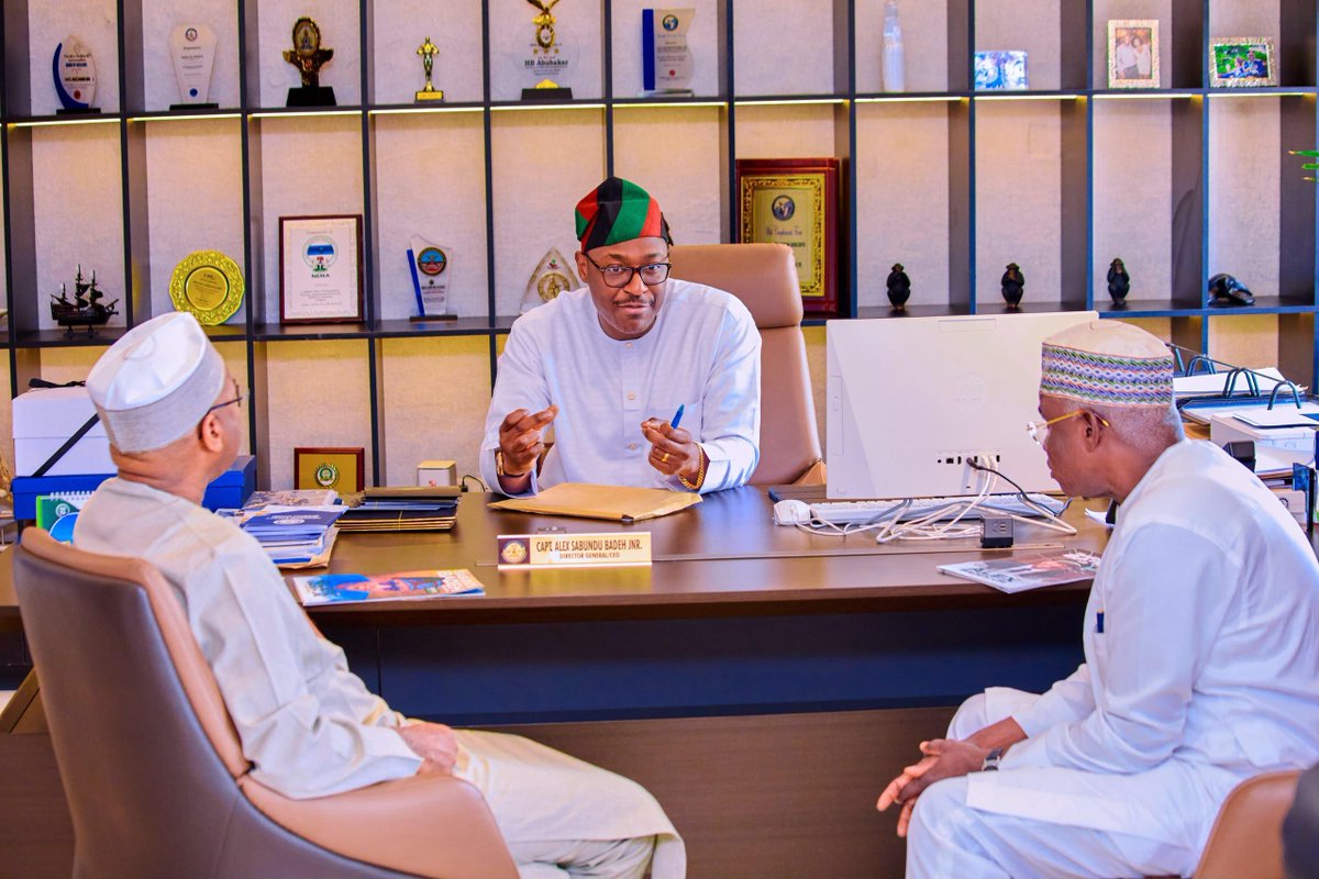 nsibofficial's tweet photo. Speaking on the purpose of the visit, Mr Tijjani Galadima reiterated that the delegation came principally to appreciate the NSIB leadership for what he described as the good work being done under Capt. Badeh. https://t.co/f1dA30eK54