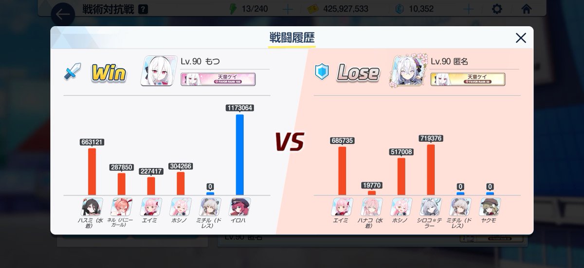 motu1027's tweet photo. 攻撃メモ
7連勝したので安定とします https://t.co/2ijrO3FxdD