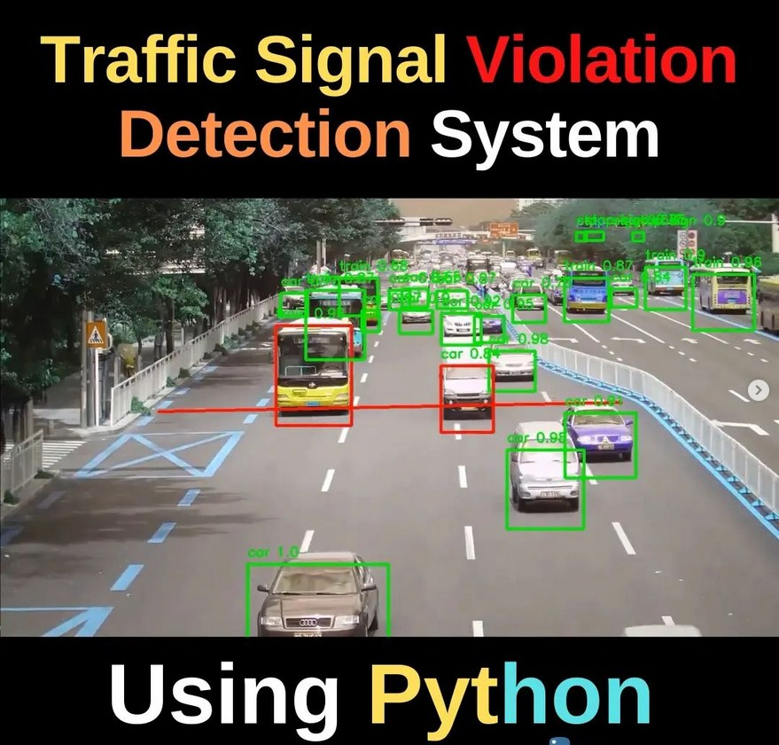 PythonPr's tweet photo. Traffic signal violation detection using Python https://t.co/zMTy3GyksO
