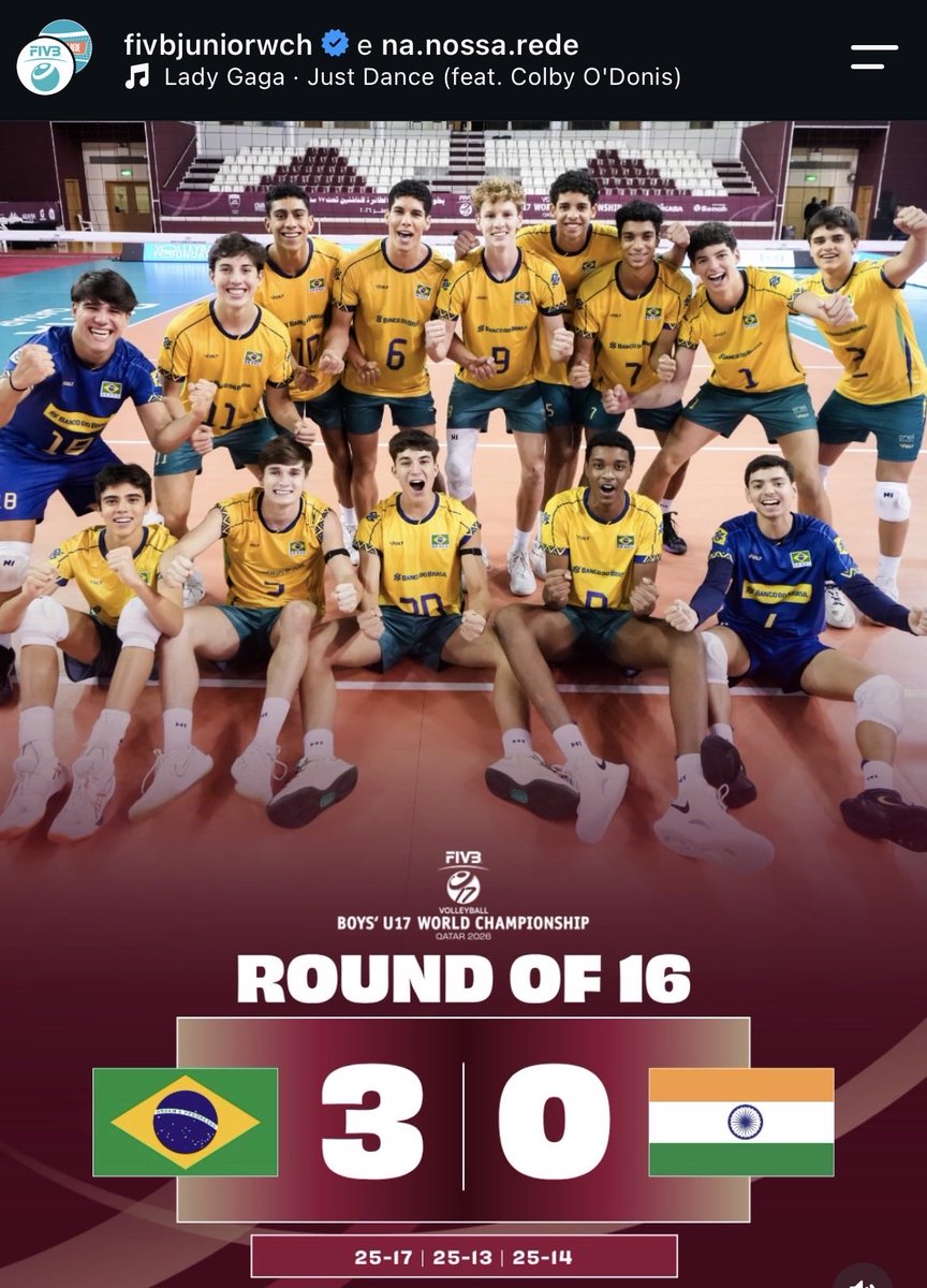 RAM10215's tweet photo. A música 
Eles realmente abraçaram a causa 
Valeu @volleyballworld https://t.co/eiNzvh1rT5