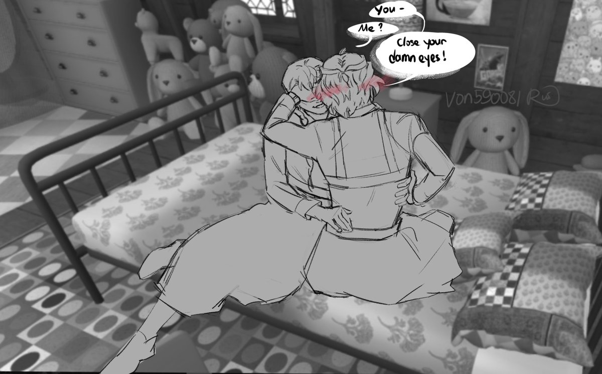 von590081's tweet photo. #wenclair #Wednesdayaddams #enidsinclair Wednesday's a brat and Enid loves her for that (secretly) https://t.co/wZVCF9ifAO