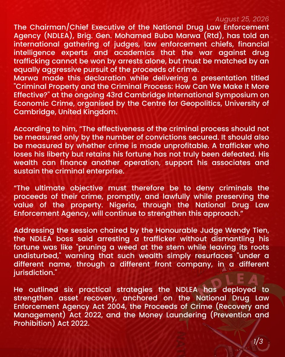 ndlea_nigeria's tweet photo. PRESS RELEASE https://t.co/kg9wnGmT9T