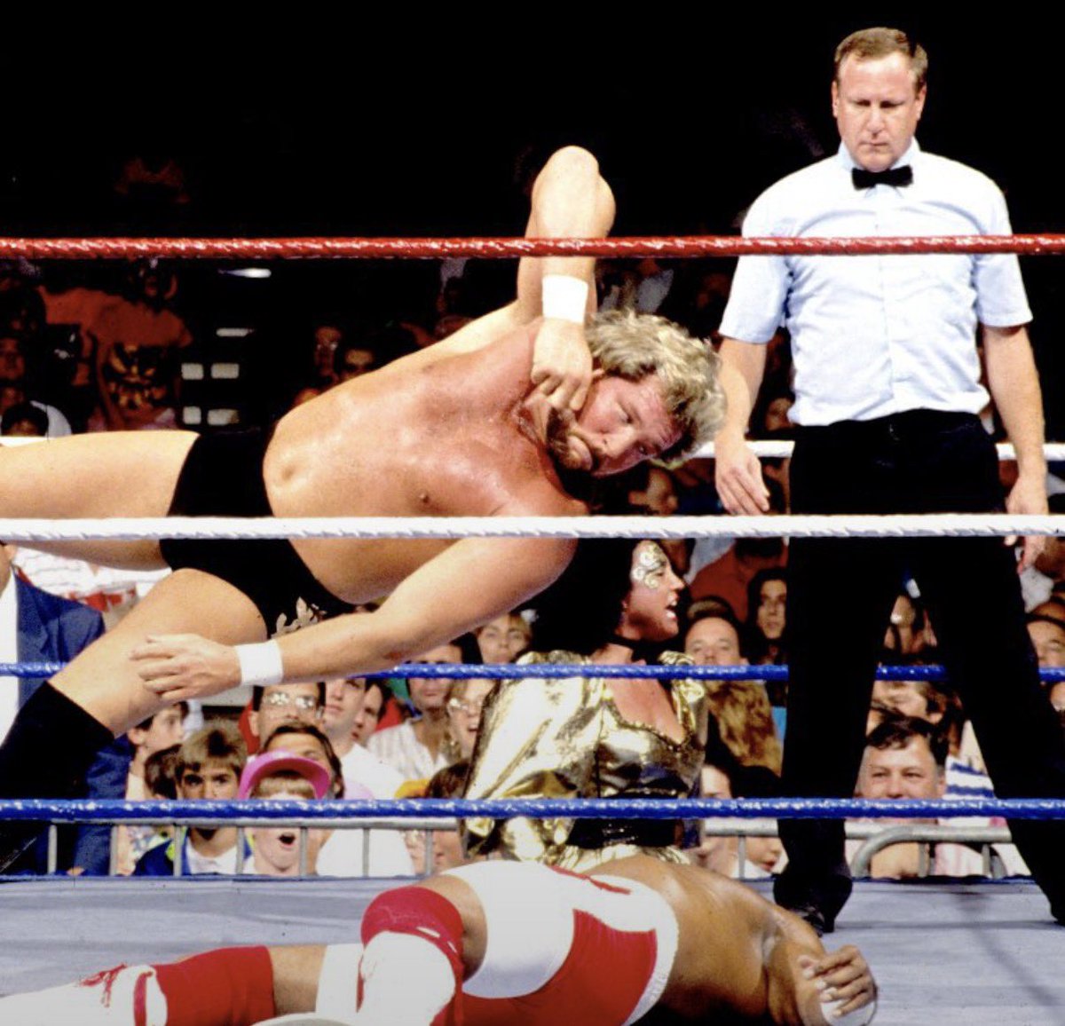 MDMTedDiBiase's tweet photo. #OTD 35 years ago!

A match with Virgil at SummerSlam 1991!

#OnThisDay #WWE https://t.co/bUzhypnp8K