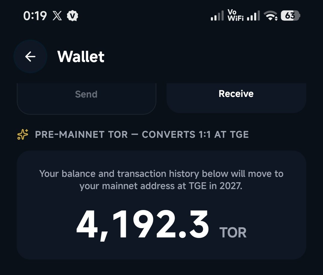 Kaide41's tweet photo. Day 10 Mining.

Let's go.

#ToriumNetwork

Use my code: TORIUM-NLFBVJ

https://t.co/DPhTXeNkXJ https://t.co/WwWypuAYCg