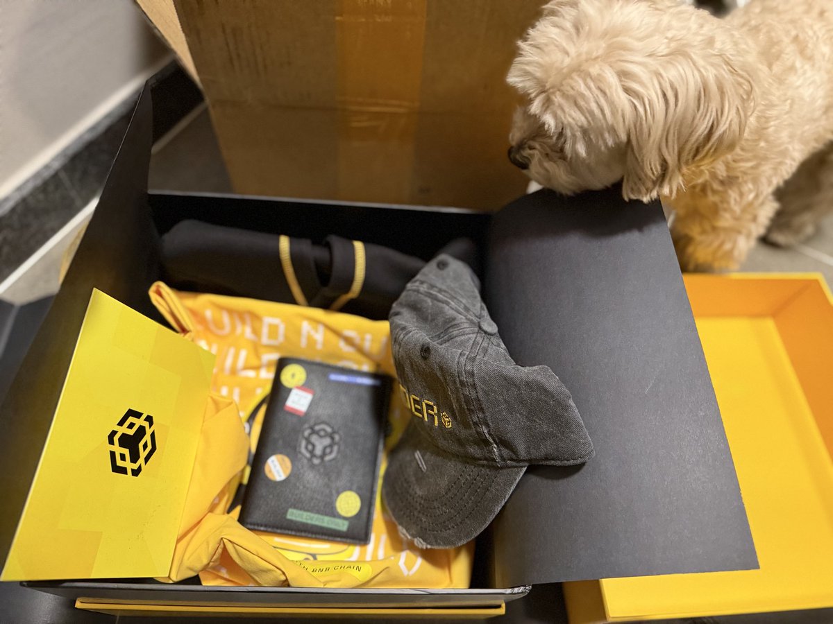 RWAMEMETHEBULL's tweet photo. My puppy is ready to become the #BNBDOG.
I think he wants his own merch😄

Just a suggestion. 

What about creating a Global Dog Ambassador Program to celebrate International Dog Day?🐶 
There are actually quite a lot of people in the crypto community who have furry friends!

@cz_binance @BNBCHAIN
