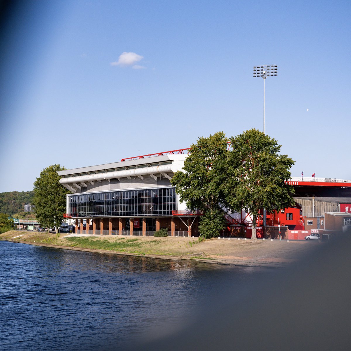 LUFC's tweet photo. 📍 City Ground, Nottingham… again https://t.co/uhiFht5sGV