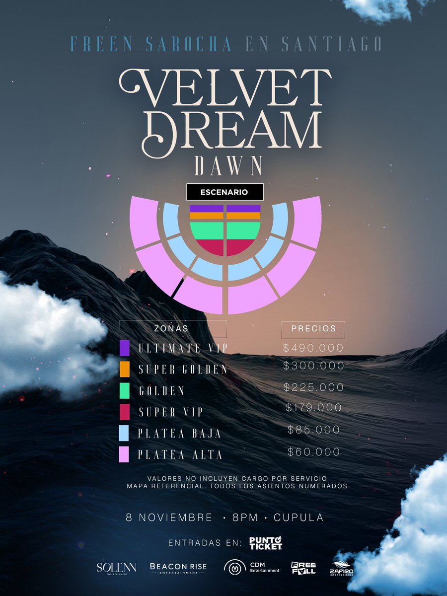 May95NYFB's tweet photo. Chile has a total seating and standing capacity of approximately 1,000 to 1,100 people.

#FreenLatinAmericaTour
#FreenVelvetDream 
#srchafreen #FreenSarocha https://t.co/l8f3mZWCbP
