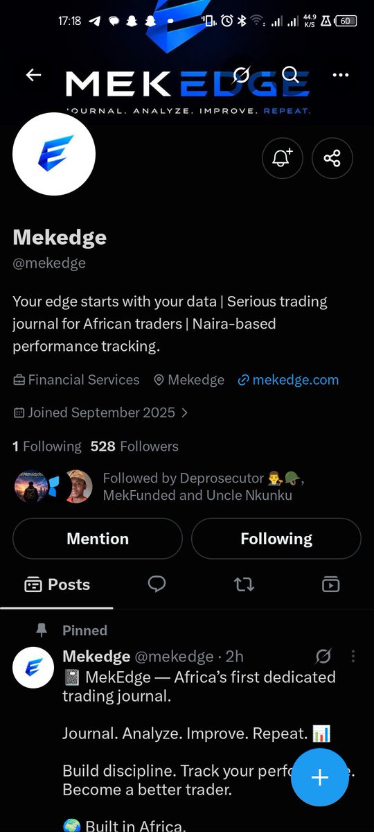 Real7en's tweet photo. @ambaposh @mekfunded @mekedge @Thisoptimum All task done. I hope I'm among the winners https://t.co/ljDNUVfbll