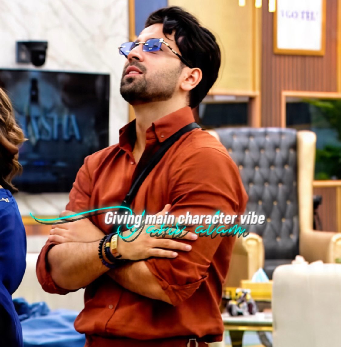 moonxthetic12's tweet photo. There is something special about Yasir's presence because he brings confidence, energy and individuality wherever he goes

#YasirAlam #Tamasha5 https://t.co/LLzJVN8Yfe