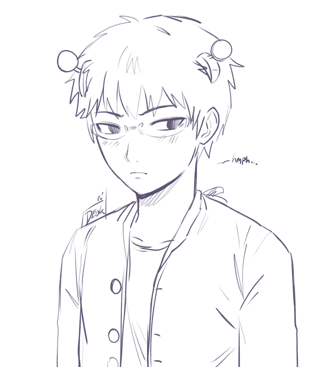 deokksussy's tweet photo. random saiki doodles..
torisai fans please follow me ill feed u guys so well.
#斉木楠雄のΨ難 #鳥斉 #torisai #saitori #tdlosk #saikik #rkgk https://t.co/nrJ4YkxTLu