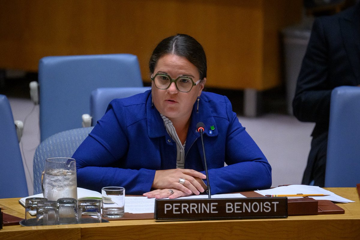 Denmark_UN's tweet photo. Today 🇩🇰 hosted a #UNSC open debate on resolution 2417 on conflict &amp; hunger. In 2018, 74M people faced crisis food insecurity. Today it's 147M.

Food is under fire: crops burned, markets attacked, aid denied. Res 2417 gives us the tools to act. Now we need to use them. https://t.co/u6zY7acoo3