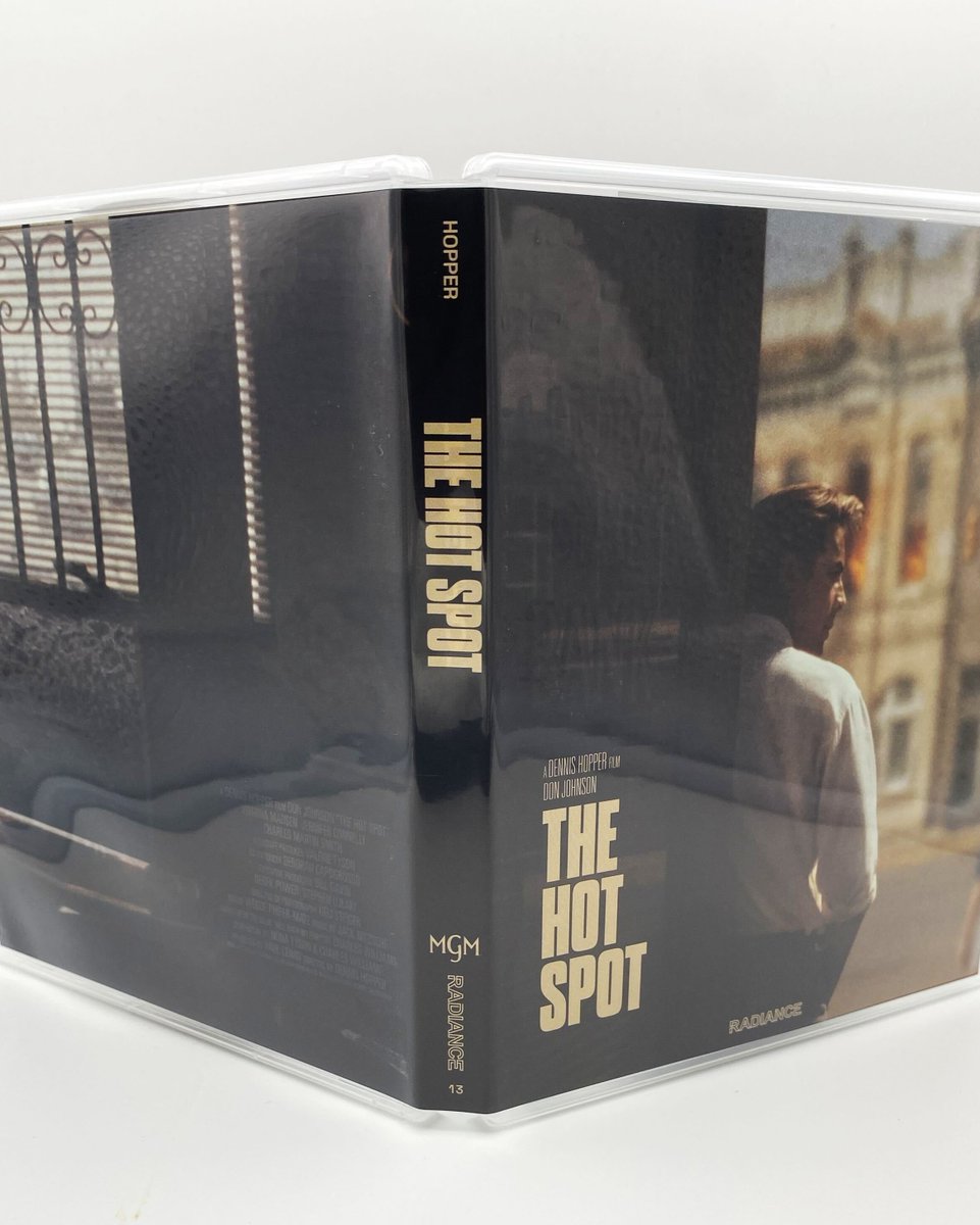FilmsRadiance's tweet photo. Our first UHD Upgrade is of Dennis Hopper's sweaty southern noir THE HOT SPOT.

Using a new 4K restoration, this edition contains the same features as the previous LE, including @thatnickdawson on Dennis Hopper, @swierczy on the source material, booklet writing by @elazic + more! https://t.co/olPUhzQnmf