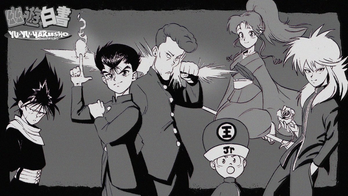 MisterParadigm's tweet photo. Just some fun stuff in my very little free time. I've started my first FULL in-order watch through of the series.
Anybody else think Kuwabara looks like Tom Waits?
#yuyuhakusho #fanart #yusuke #yusukeyurameshi #kuwabara #botan #karama #koenma #hiei #yuyuhakushofanart https://t.co/1dNjRbPoxo