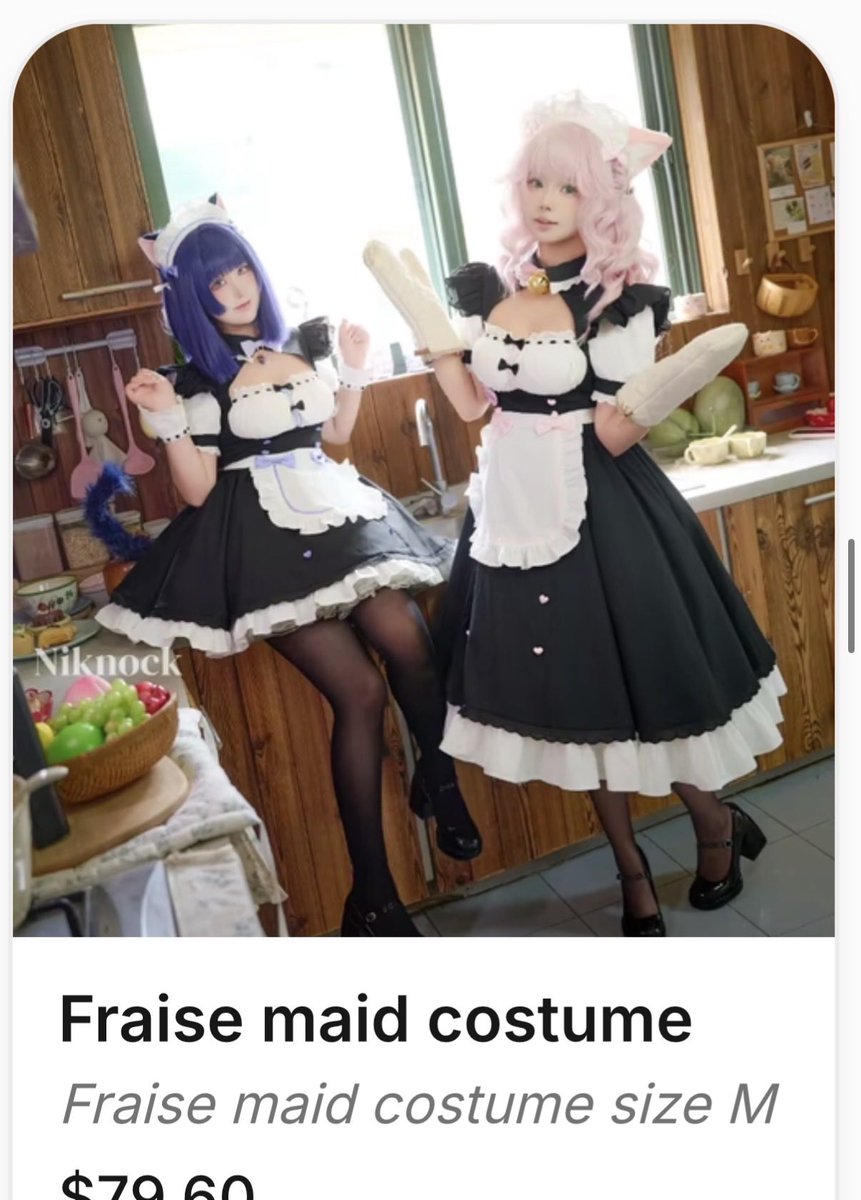 Elvencos's tweet photo. anyone likes nekopara? i need to have Fraise’s cosplay ready for december! 🍓 🌸 https://t.co/rwmNpOVKH9