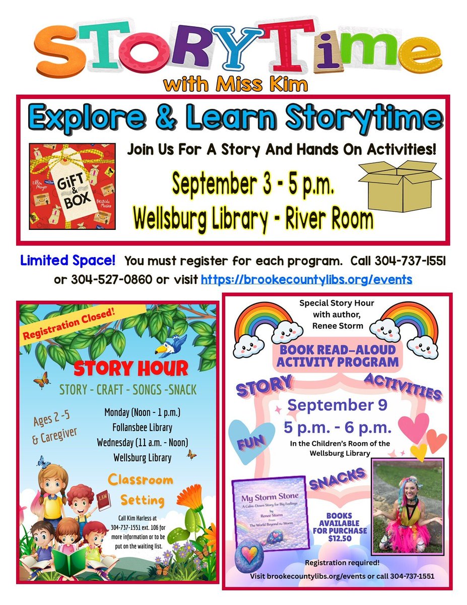 BrookePublic's tweet photo. September 2026 Newsletter
To register for programs online, visit https://t.co/4Geu9AeZ23
To see what you can do &/or access with your library card from the comforts of your home, visit https://t.co/e3B4A7VGVq
#WVLibraryProgramsRock
#liveuniteduov
#SaveTheDates
#LibrariesRock
1/6 https://t.co/NlTNIhrdPQ