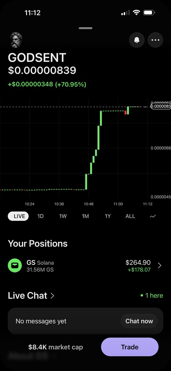 diablo____x's tweet photo. @Ministerr Make money with $GS #phantom #fomo #coinbase #altcoin 8k market cap https://t.co/K2Kb0XsVOB