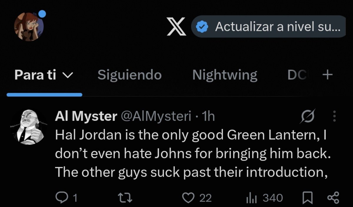starrynightwing's tweet photo. por qué abro twt y me sale eso primero? además kyle rayner existe pero okkk https://t.co/vshSKSq3ud