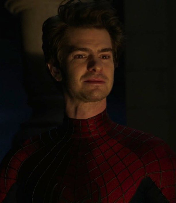 Indie5051's tweet photo. Andrew Garfield sobre ser el Spider-Man favorito de Nicolas Cage:

«Esa es la mejor noticia que he tenido en todo el día.» https://t.co/qIpmA8a77B