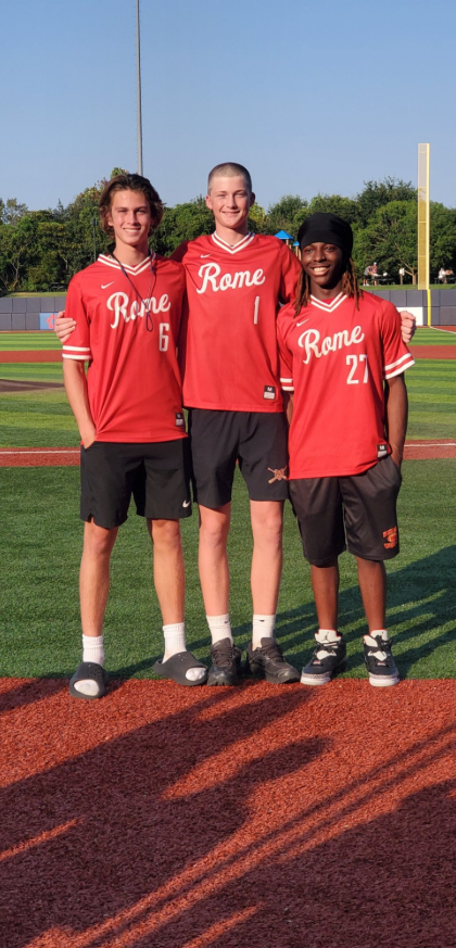 BrettBoden2's tweet photo. Thank you to the Emperors for recognizing and honoring the All-County Baseball Team.
@GoEmperors
@RomeBaseball
@romenewstribune https://t.co/9MCSLDj49n